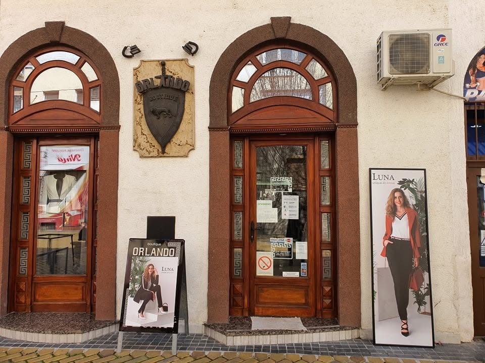 Izlog Butique Orlando, Zmaj Jovina 3, Sombor